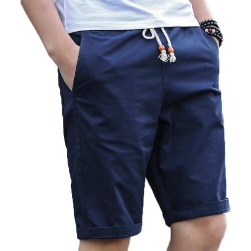 Hot 2021 Newest Summer Casual Shorts Mens Cotton Fashion Style Man Home Shorts Asian Size Men Male With Pocket