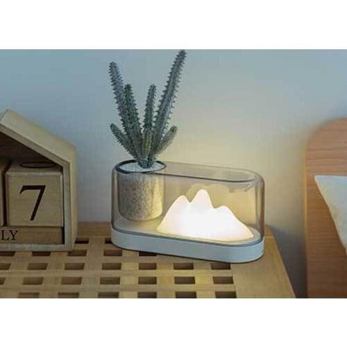 Mountain Table Lamp Reading Night Light Usb Charging Bedside Lamp Creative LED Birthday Gift Desk Lamp Bedroom Living Room Decor