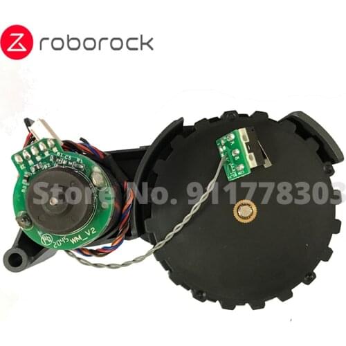 Original Right Traveling Wheel with Motor for Roborock S50 Max S55 Max Robot Vacuum Cleaner Parts Wheels