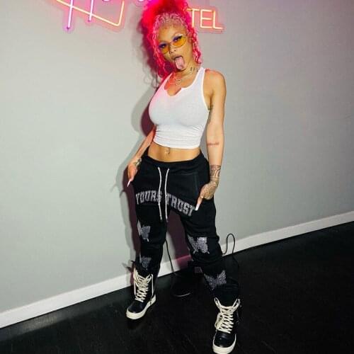 PUNK STYLE GIRL Women's Sports Pants