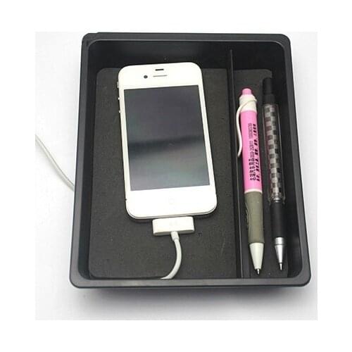 Car central storage box broadhurst armrest remoulded glove storage box case for Volkswagen VW Tiguan