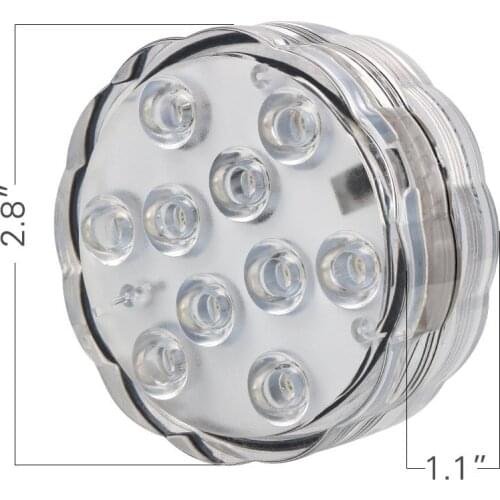 1 piece/lot Free Shipping Flower Style Submersible LED Vases Base Light with remote control For Party Wedding Halloween