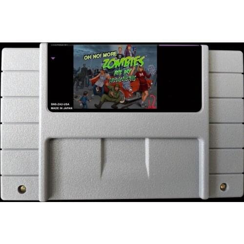 16Bit Games ** OH NO! More Zombies Ate My Neighbors ( USA version!! )