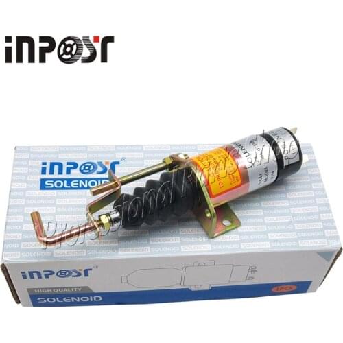 366-07198 Shut Off Stop Solenoid Valve For Lister Petter 24V LPW LPWS LPWT Engine Genset 1502 SA-3405-T