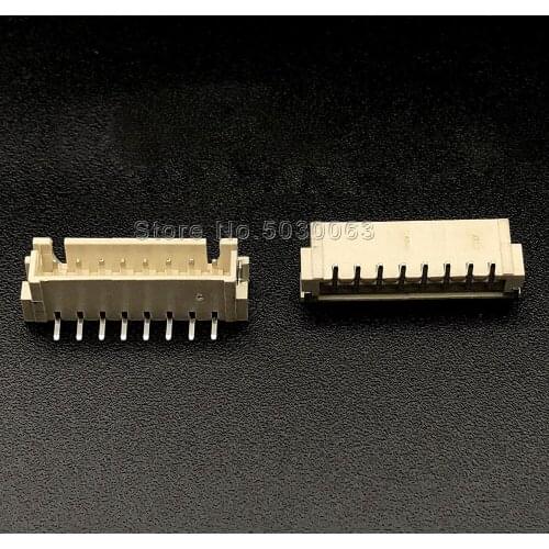 40pcs XH 2.54mm 8p 8pin Pitch XH2.54 Vertical SMD Male Box Header Wafer Wire Connector Terminal Kit/Housing/ Pin Header JST TJC