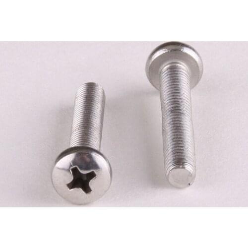 50PCS Cheap Authentic 304 Stainless Steel Phillips Head Machine Screw / Phillips Pan Head Screws M2.5 * 5 GB818