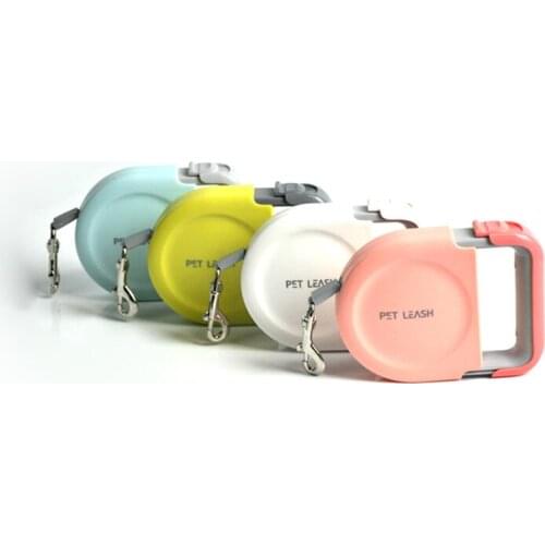 5m Automatic Retractable Dog Leash Strong Durable Nylon Leash Rope For Medium Large Dogs Walk Comfortable Handle Dog Accessories