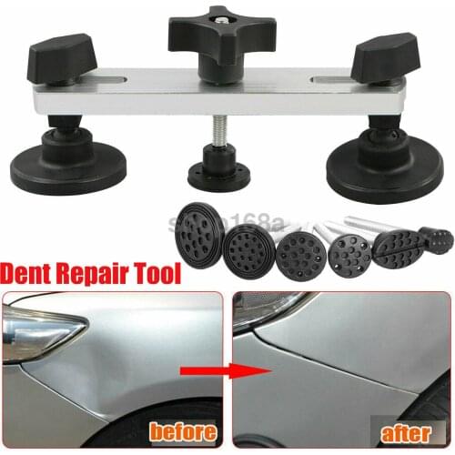 Car Paintless Dent Puller Tool Kit Lifter Body Glue Gun Repair Hail Removal Tabs