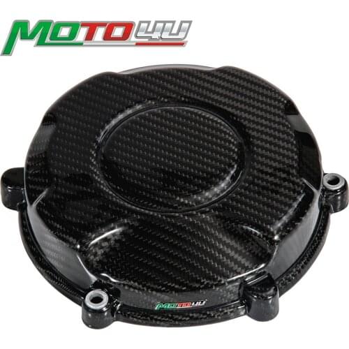 New Carbon Fiber Engine Cover protection Twill Weave Motorcycle Parts For Ducati Panigale V4 V4S 2018 2019