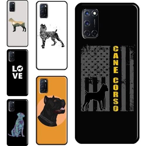 Italian Mastiff Cane Corso Case For OPPO Find X3 Pro F5 A1K A3S A5S A15 A52 A72 A83 A91 A93 A5 A9 A31 A53 2020 Cover