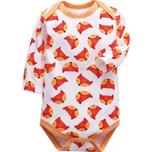 Baby Bodysuits Long Sleeve Newborn baby Underwear Clothes Body Spring Autumn Cotton Infant Jumpsuit Boys Girls Clothing