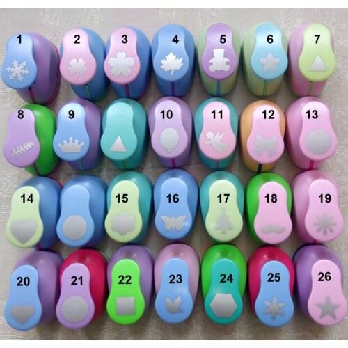 2.5cm Handmade Crafts and Scrapbooking Tool Paper Punch For Photo Gallery DIY Gift Card Punches Embossing device Embossing