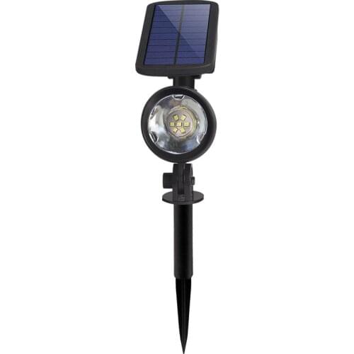 Solar Lawn Lamp Wall-mounted Dual-purpose Garden Flowers and Trees Decorative Lighting LED Infrared Sensor Lawn Lamp