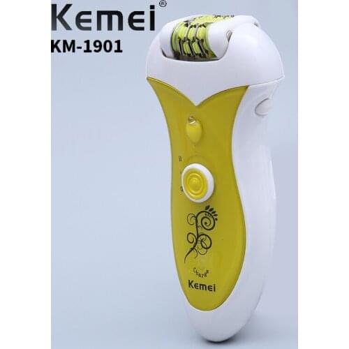 Kemei rechargeable multi-function ladies daily necessities razor electric hair removal hair removal foot care tools 220VKM-1901
