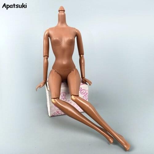 Doll Body Without Head 1/6 BJD Doll Moveable 11 Jointed Naked Nude Body for 11.5" Dolls Dollhouse Accessories Kid Toy 1:6 Dolls