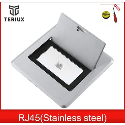 Top sale network data plug outlet hidden type floor socket customized for computer room