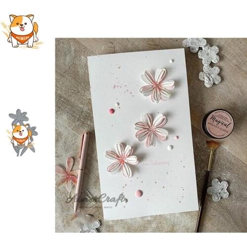 Flower Grass Series Metal Cutting Dies Scrapbooking Stencil Decorative Embossing Craft Die Cuts Card Making New Dies For 2020