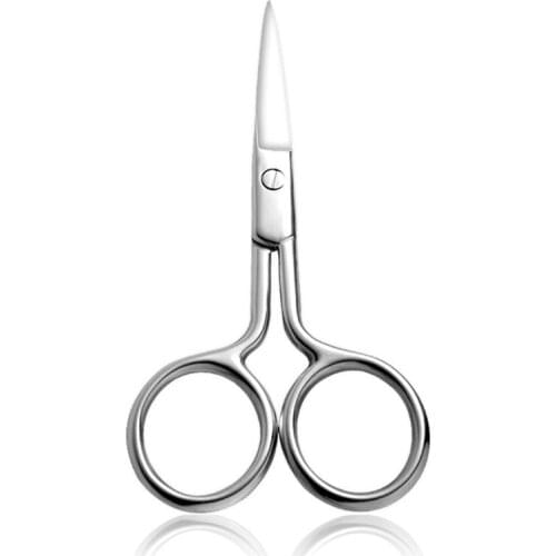 Stainless Steel Small Nail Tools Eyebrow Nose Hair Scissors Cut Manicure Facial Trimming Tweezer Makeup Beauty Tool