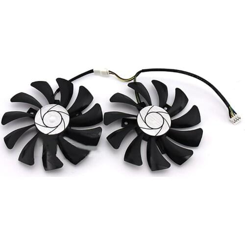 Graphic Card Cooling Fans Radiator Cooler for Inno3D GTX1060 Black Gold Ares Graphic Card Accessories