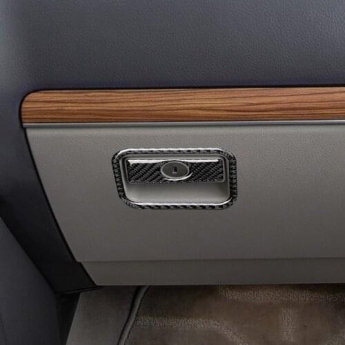 It Is Suitable For Toyota 10-18 The Carbon Fiber Landkouro Zepprado Copilot Storage Box Frame Toyota Land Cruiser Prado