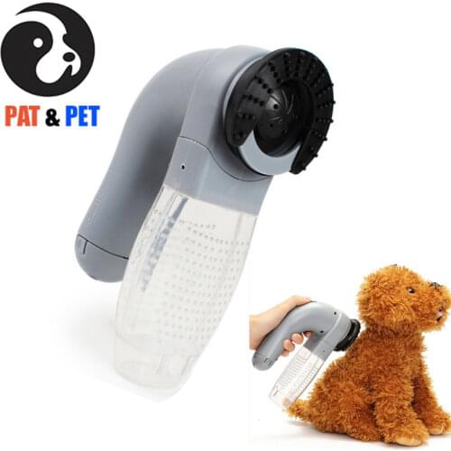 Portable Electric Cat And Dog Sucking , Pet Massage Cleaning Vacuum Cleaner Pet Hair Stick Hair Brush pet cleaning tool