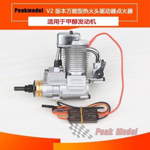 RCEXL Universal On Board Glow System Methanol Engine Ignition With LED Indicator for Airplane Parts RC Accessories