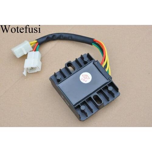 Wotefusi Motorcycle Voltage Regulator Rectifier For CBT125 [P37]