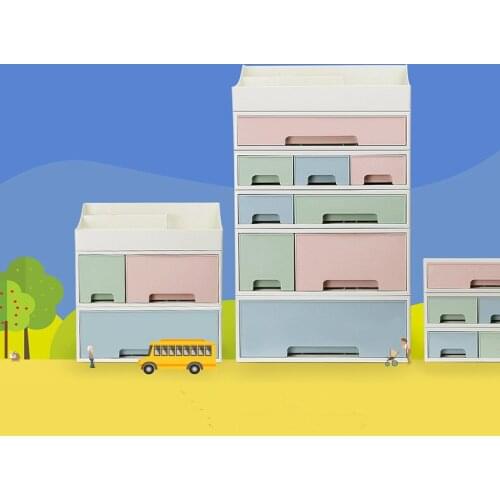 1PC Combinable Nail Polish Lipstick Storage Box Makeup Organizer Cosmetic Jewelry Case Drawer Desktop Sundries Container QA 140