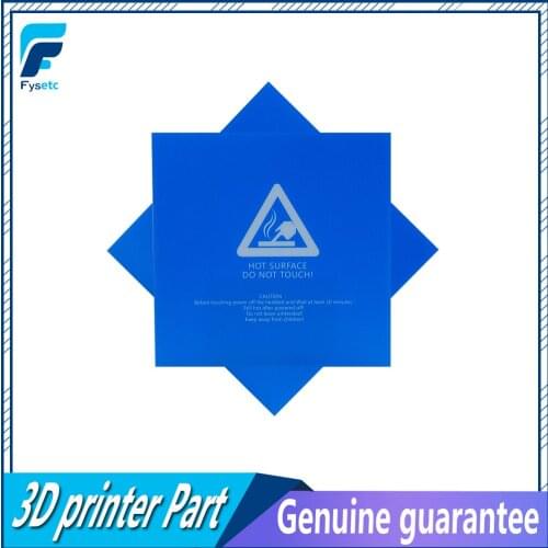2pcs 220x220mm Blue Frosted Heated bed For Ender 5 Wanhao i3 Anet A8 A6 3D Printer Sticker Build Sheet build plate tape with 3M