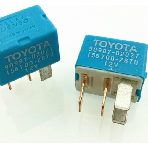 5pcs Brand New Spot 12V Small Electronic Injection Relay 90987-02027 156700-3220