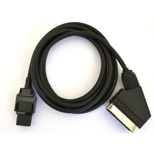 50PCS For Nintendo NES RGB AV broom wire cable for NES connector wire gauge video line1.8m