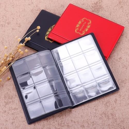 120 Coin Holders Collection Storage Money Penny Pockets Coin Album Book Collecting Scrapbooking Album #255297