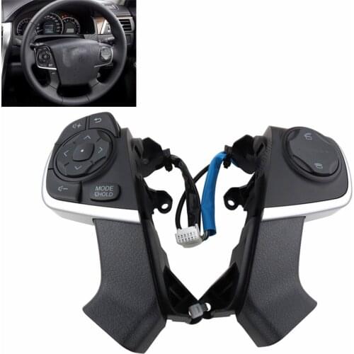 Car Accessories Steering Wheel Control Buttons With Cables Buttons 84250-33340 For Toyota Camry (HYBRID) ACV51