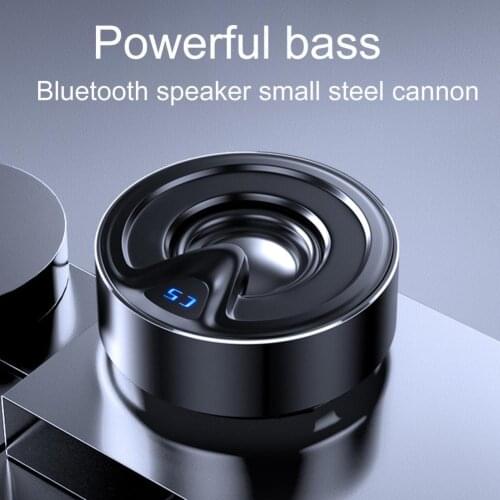 C5 Mini Bluetooth 5.0 Wireless Heavy Bass Speaker Sound Box for Home