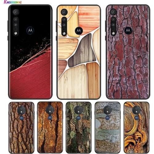 Wooden Pattern Wood Textures For Motorola G9 G8 G Stylus Power One Fusion Hyper Edge E7 E6 5G Plus Play Lite Phone Case
