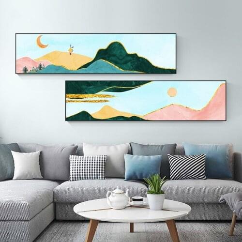 EECAMAIL 5D DIY Nordic Light Luxury Diamond Painting Full Diamond Bedroom Bedside Paintings Diamond Embroidery No Frame