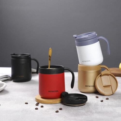 Hot Sale 500ML Stainless Steel Thermo Cup Travel Coffee Mug with Lid Car Water Bottle Vacuum Flasks Thermocup Outdoorfor Gift