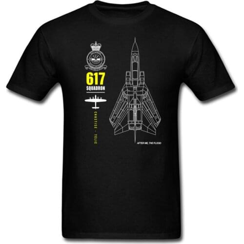 RAF ROYAL AIR FORCE 617 SQUADRON DAMBUSTERS Tshirt T-shirt USA SIZE