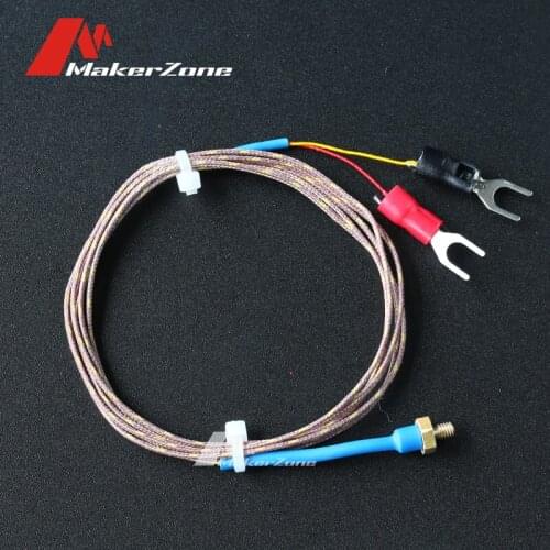 M3 Stud Screw-In OMEGA glass braid insulated K type thermocouple wire fiberglass temperature sensor GG-K-30-SLE 3D Printer Parts