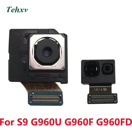 Original Back Rear Camera Module Front Facing Camera Replacement For Samsung Galaxy S9 G960F G960FD G960U G960