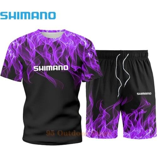 2021 Shimano Mens Summer Fishing Suits Thin Breathable Quick Dry Dawa Fishing Clothes Set Anti-sweat Outdoor Sports Outer Wear