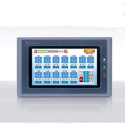 New Cheap 5" universal Display and control HMI Touch Screen 5 INCH SK-050HS with Ethernet SAMKOON Replace SK-050AS Completely