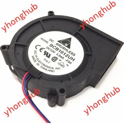 Delta Electronics BCB1012UH F00 DC 12V 3.84A 97x97x25mm Server Cooling Fan