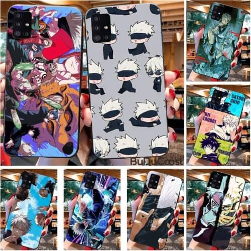 Jujutsu Kaisen Popular anime Phone Case For Samsung Galaxy A21S A01 A11 A31 A81 A10 A20E A30 A40 A50 A70 A80 A71 A51