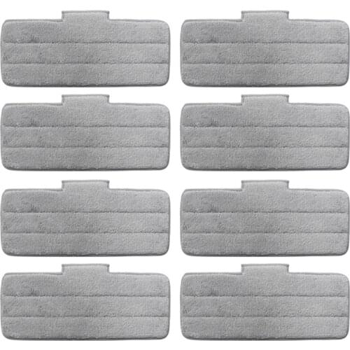 New Replace Mop Cloth Rags for Deerma TB900 Water Spray Mop 360 Rotating Cleaning Cloth Head Mop Floor Cleaner 8Pcs