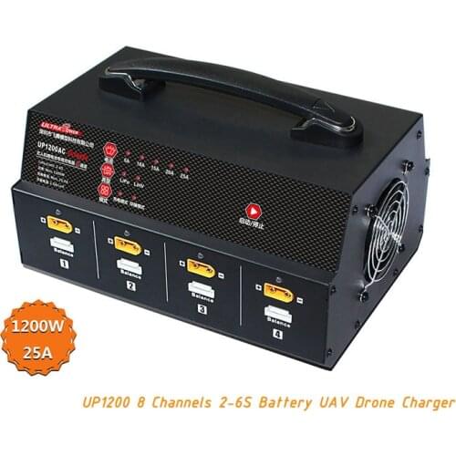ULTRA POWER UP1200 1200W 25A 8 Channels 2-6S Battery UAV Drone Charger