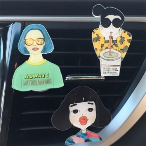 1pc car air outlet clip air freshener car perfume clip car interior aromatherapy fragrance clip car accessories