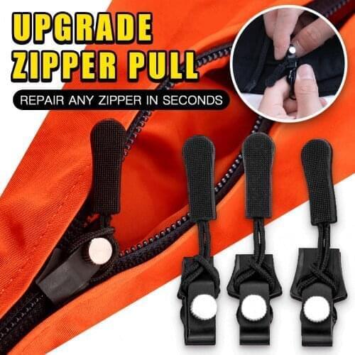 6PCS/Set Instant Zipper Universal Instant Fix Zipper Repair Kit Replacement Zip Slider Teeth New Design Zippers Sew High Quality
