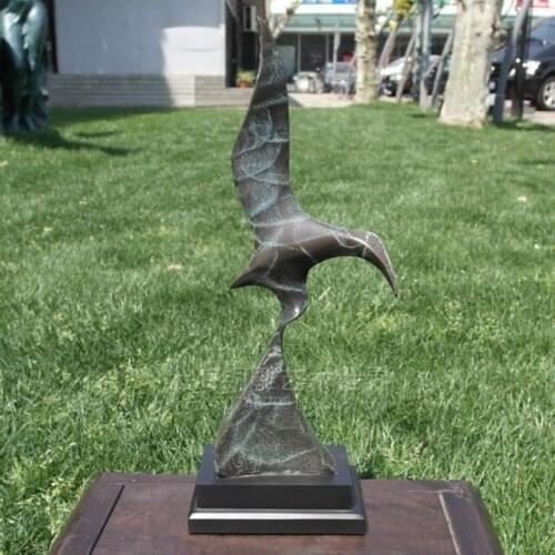 Seabirds Abstract copper decoration Gaestgiveriet Hotel wedding housewarming giftroom Art Statue