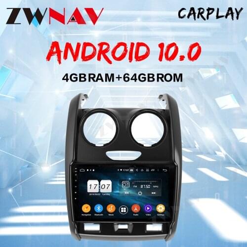 Android 10 car gps navigation multimedia player For RENAULT DUSTER /Dacia Logan Sandero Xray 2 2015-2020 gps navigation radio